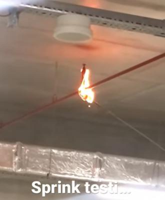 SPR�NKLER TEST� V�DEOSU